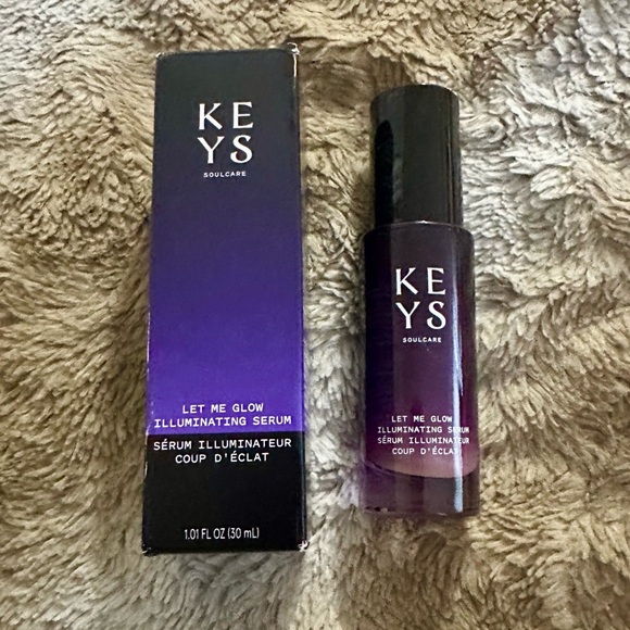 NIB NEW Alicia KEYS Soulcare Let Me Glow Illuminating Serum Golden Aurora - Picture 2 of 16